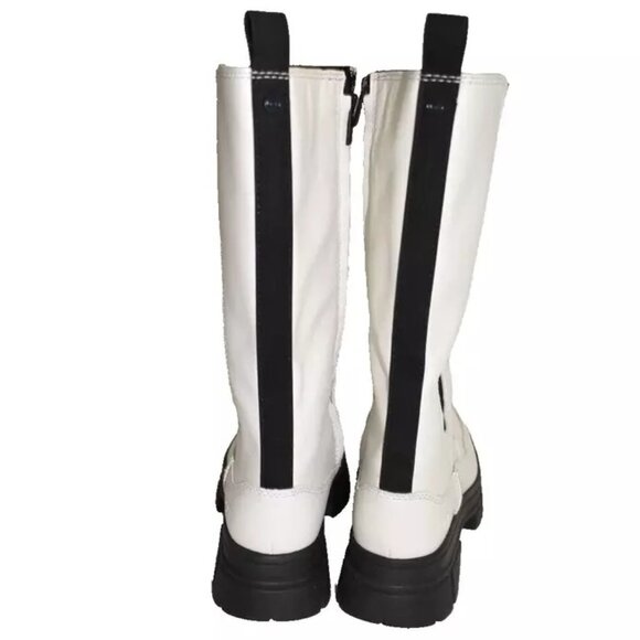 New! Ugg Ashton Tall Chelsea White Leather Size 8 1134937 DD437 - Picture 5 of 7